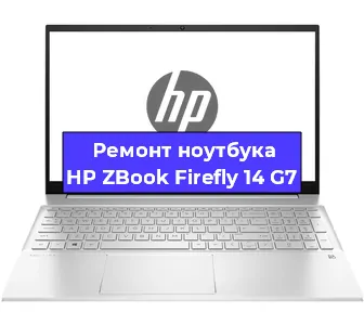 Чистка от пыли и замена термопасты на ноутбуке HP ZBook Firefly 14 G7 в Санкт-Петербурге